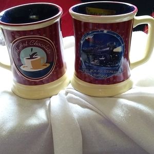 Set of "Polar Express" mugs